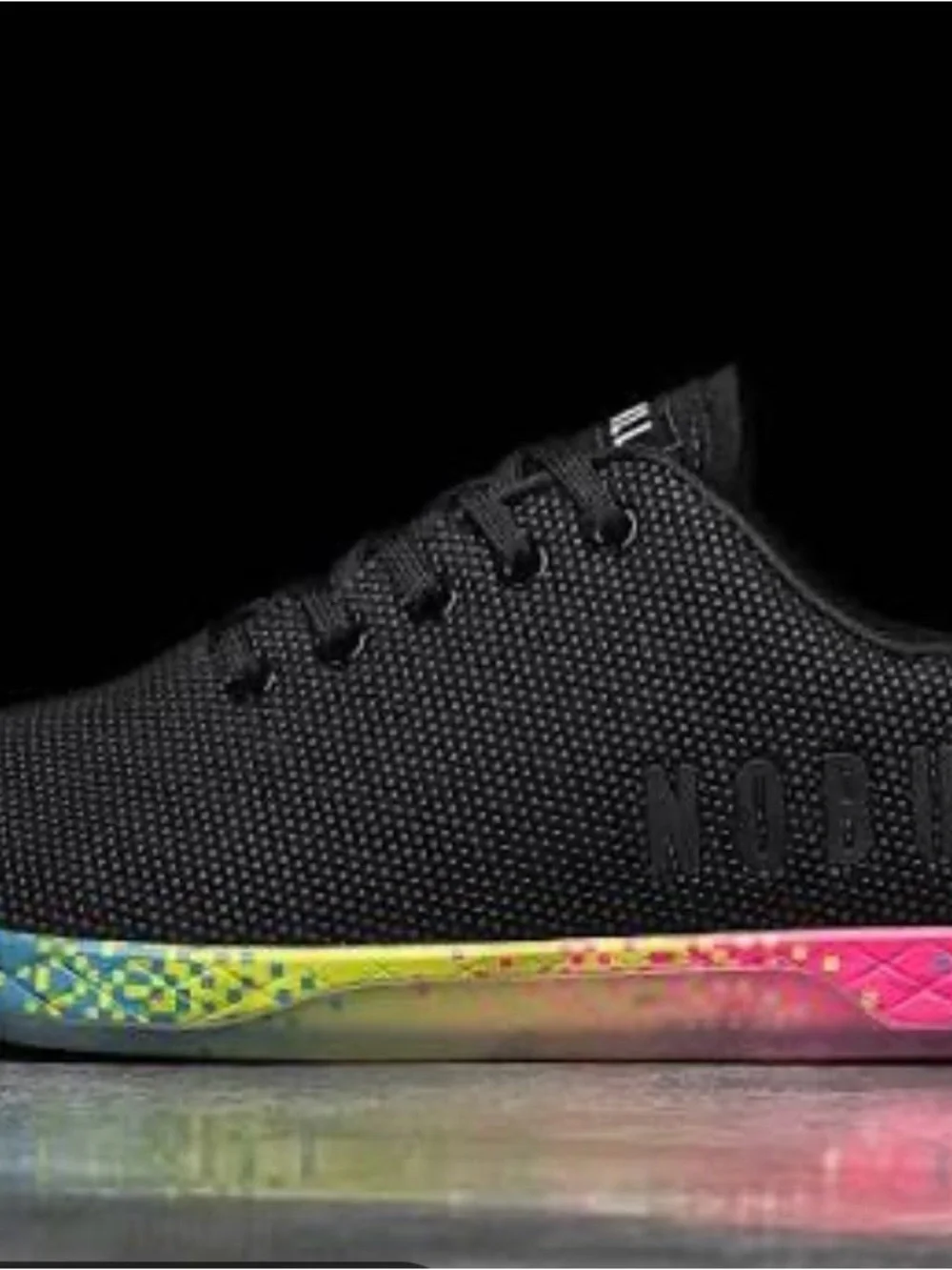 NOBULL Black Trainers - Glitch Collection